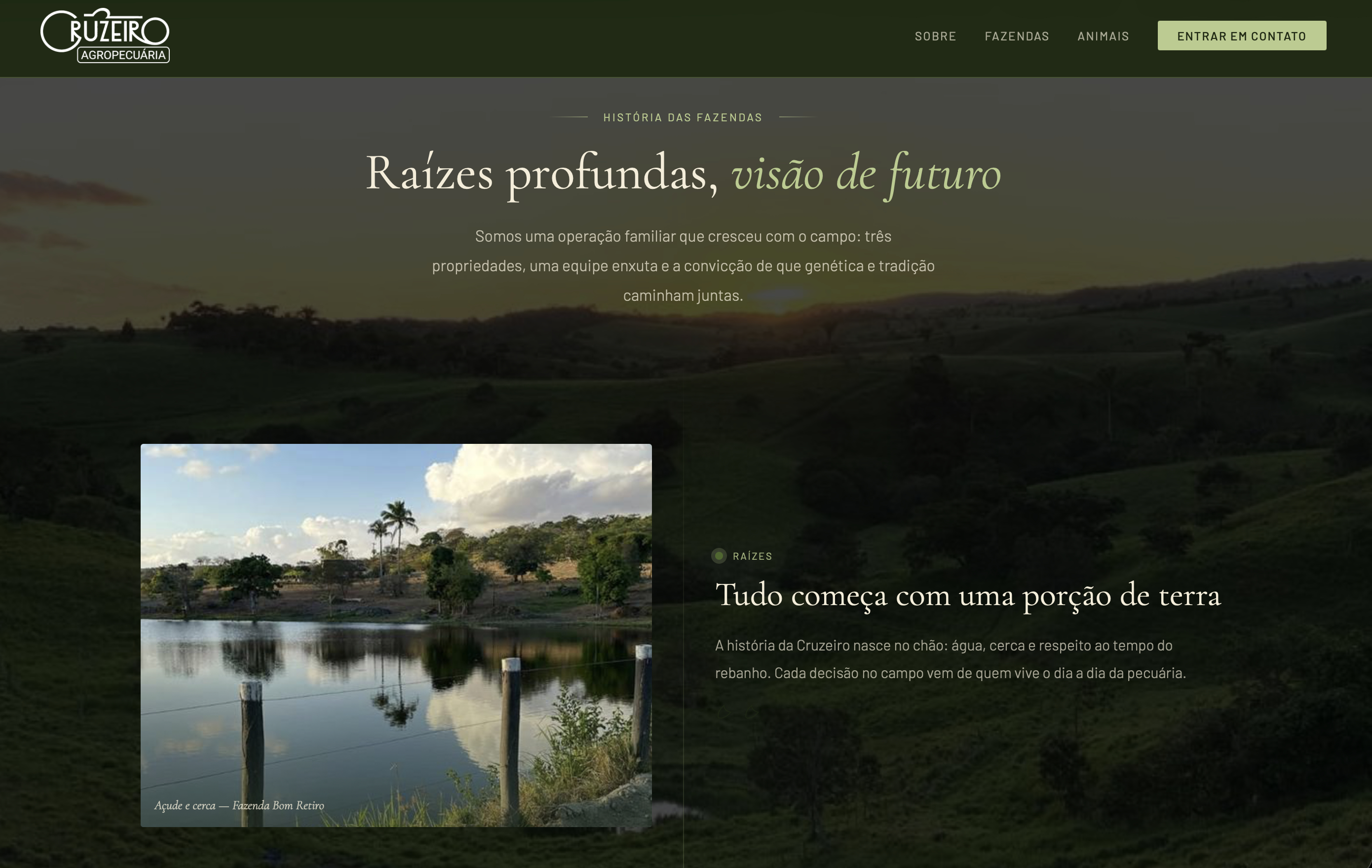 História das Fazendas