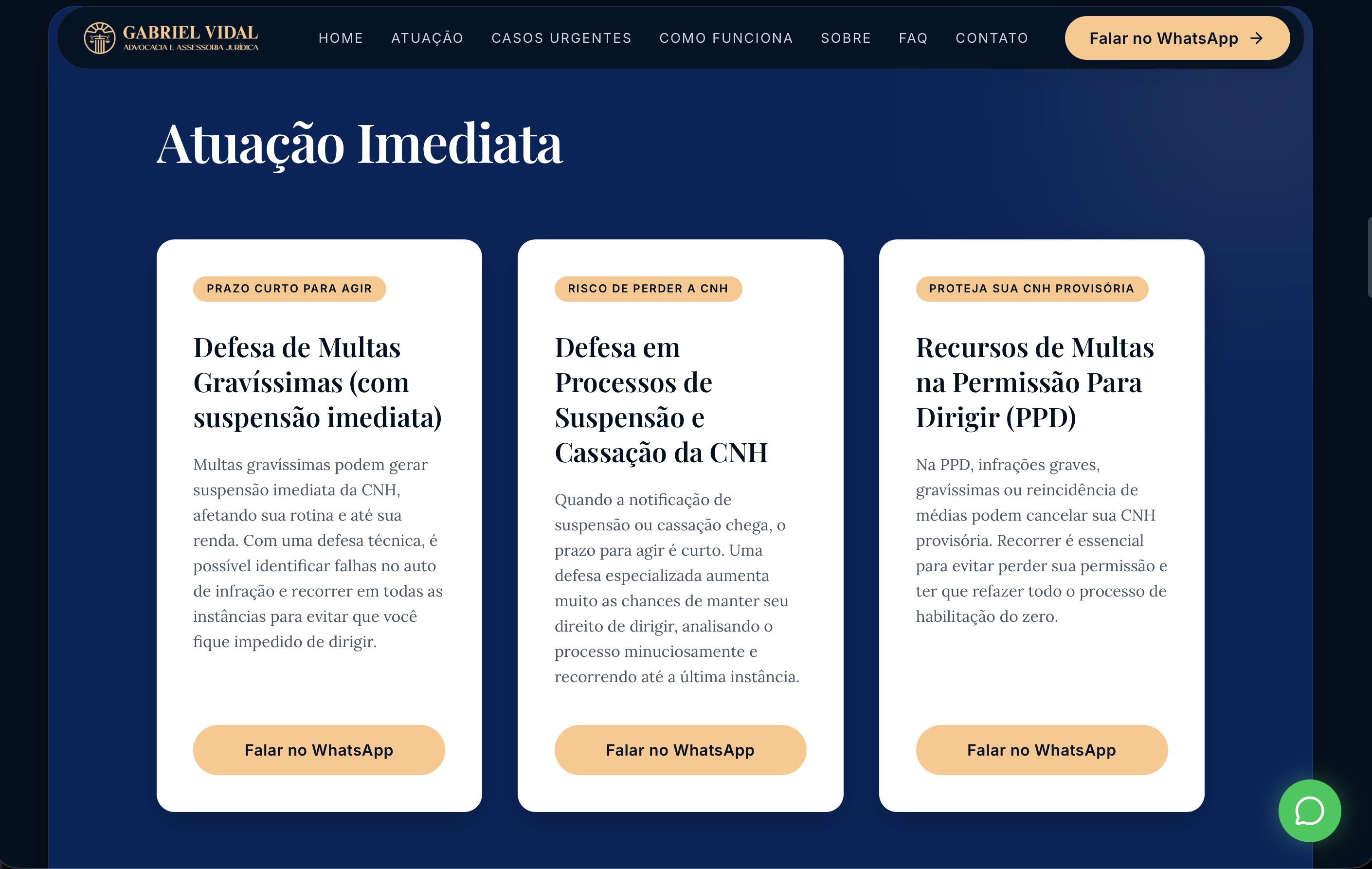 Casos Urgentes