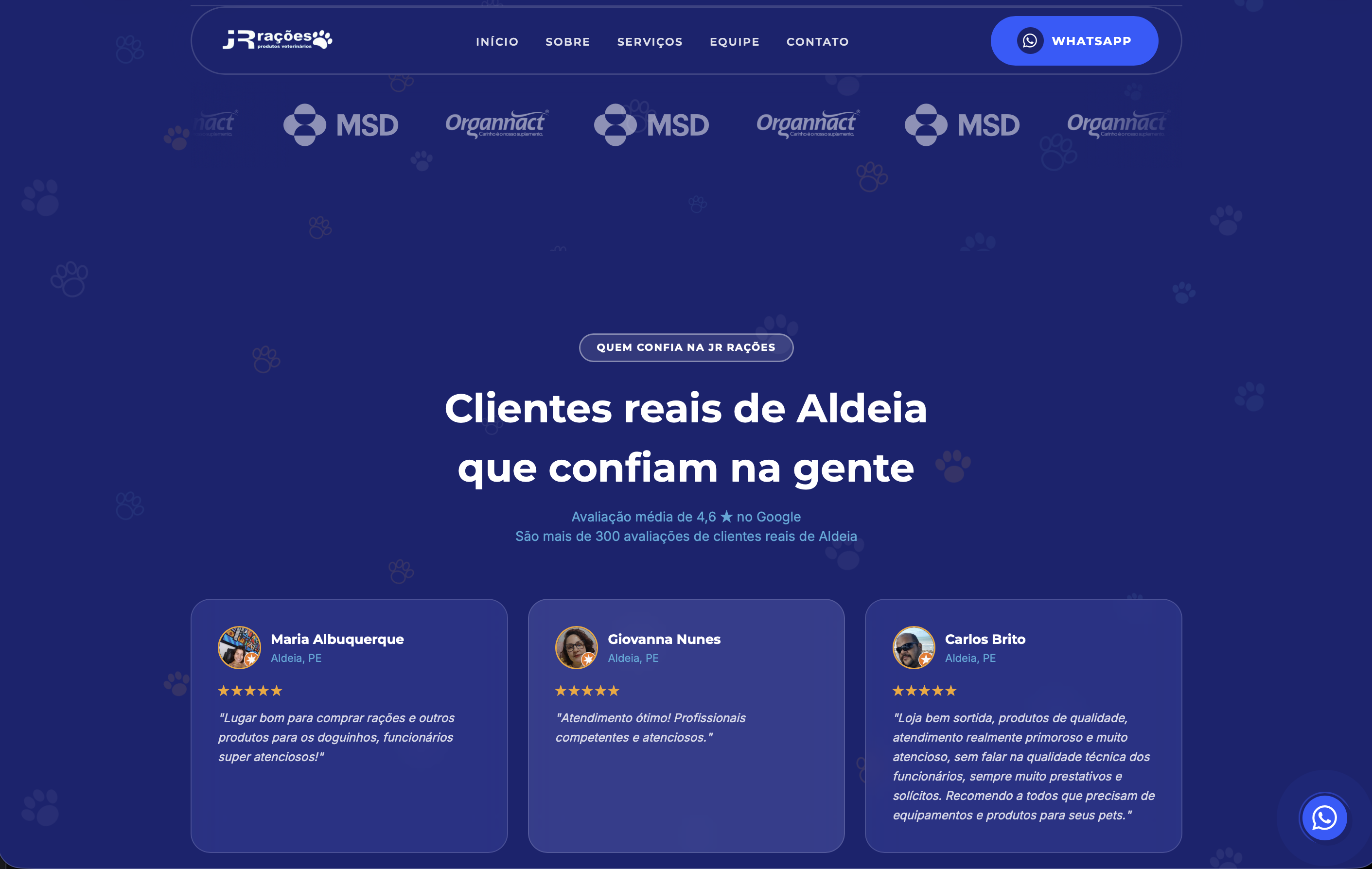 Marcas Parceiras e Depoimentos