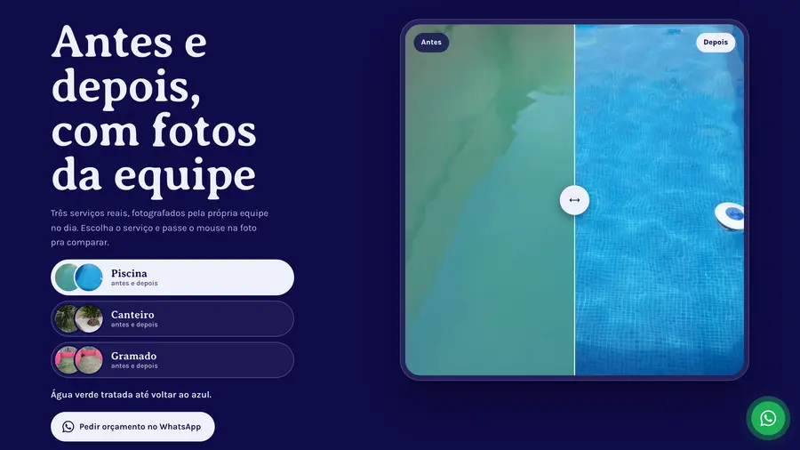 Alpha Soluções: Antes e depois, com fotos da equipe