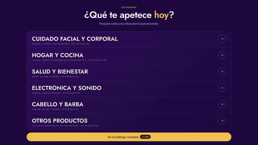 Belavion: ¿Qué te apetece hoy?