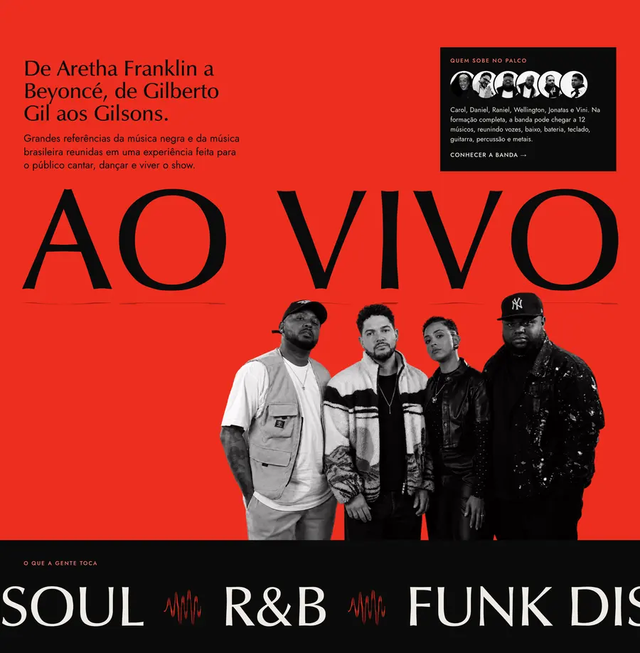 Black SP: De Aretha Franklin a Beyoncé, de Gilberto Gil
