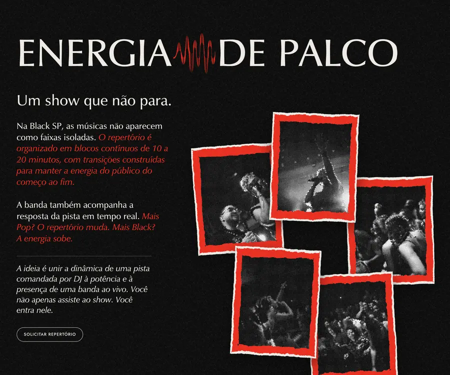 Black SP: ENERGIA DE PALCO