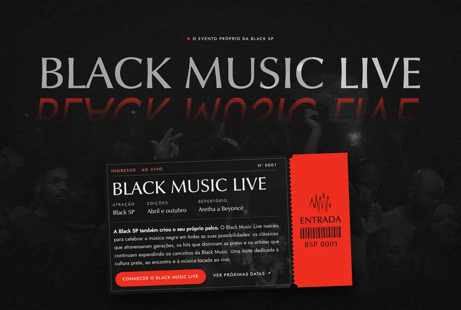 Black SP: BLACK MUSIC LIVE