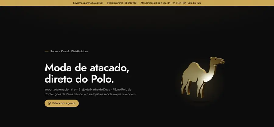 Camelo Distribuidora: Sobre a Camelo Distribuidora