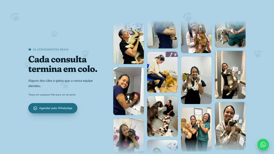 Clínica Pet Caroline Keffer: Cada consulta termina em colo.