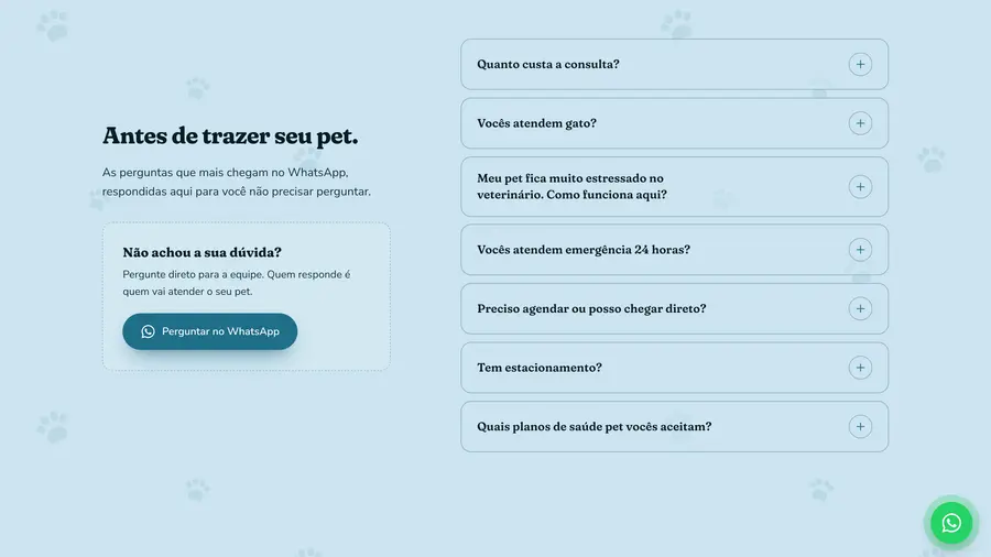 Clínica Pet Caroline Keffer: Antes de trazer seu pet.