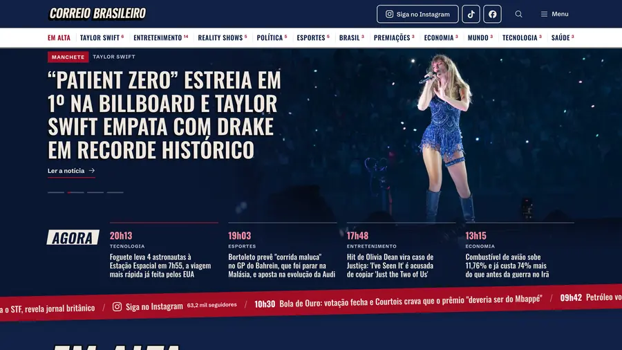 Correio Brasileiro: Correio Brasileiro: notícias do Brasil e do