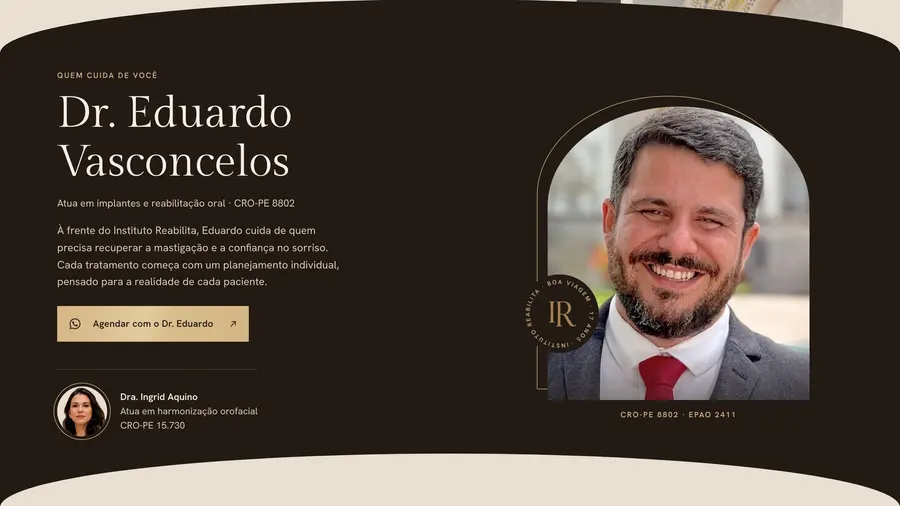 Instituto Reabilita: Dr. Eduardo Vasconcelos