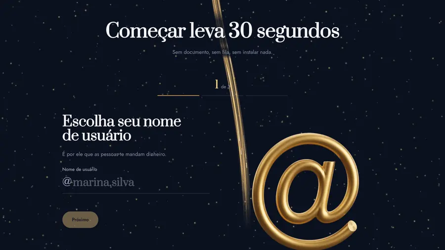 OffBanks: Começar leva 30 segundos