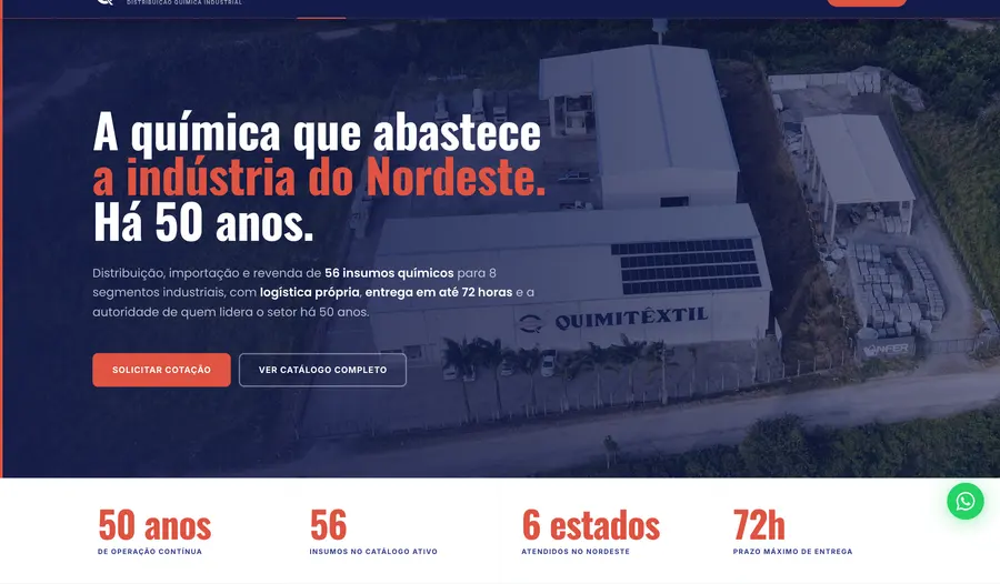 Quimitêxtil: A química que abastece a indústria do