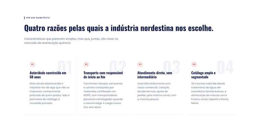 Quimitêxtil: Quatro razões pelas quais a indústria