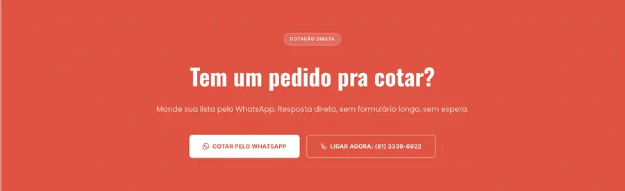 Quimitêxtil: Tem um pedido pra cotar?