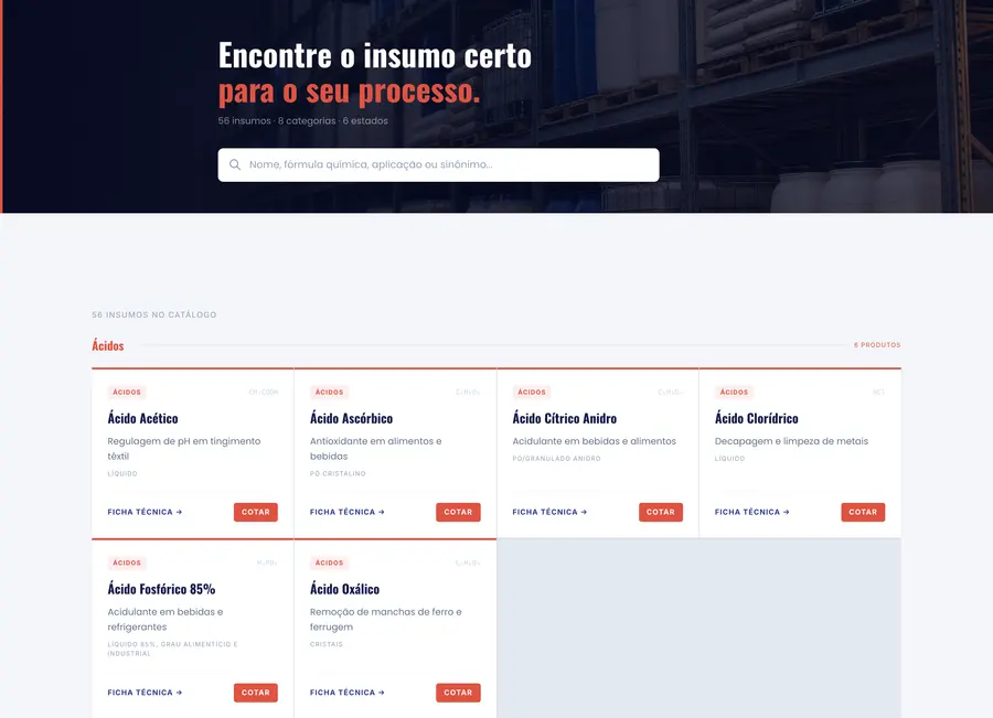 Quimitêxtil: Encontre o insumo certo para o seu processo.