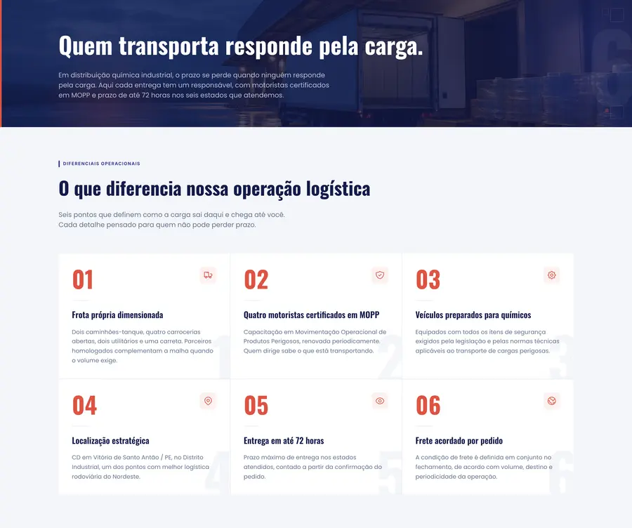 Quimitêxtil: Quem transporta responde pela carga.