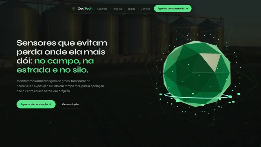 ZeaTech: Sensores que evitam perda onde ela mais dói